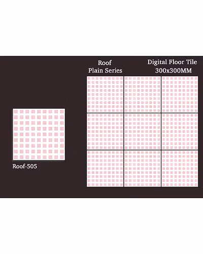 ROOF PLAIN SERIES FLOOR TILES 300 X 300MM-4