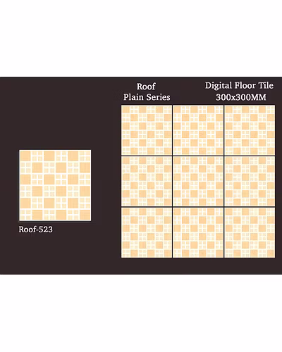 ROOF PLAIN SERIES FLOOR TILES 300 X 300MM-2