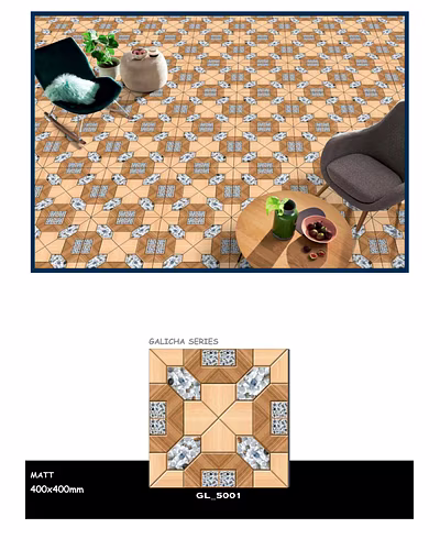 GALICHA FLOOR TILES 400 X 400MM-12751413