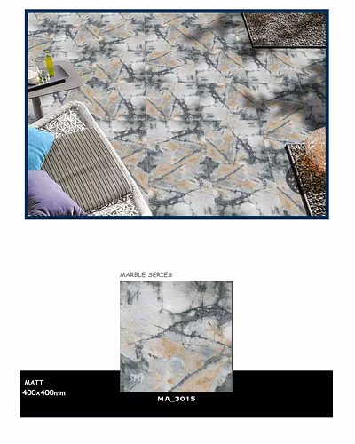 MARBLE SERIES VITRIFIED FLOOR TILES 400 X 400MM-4