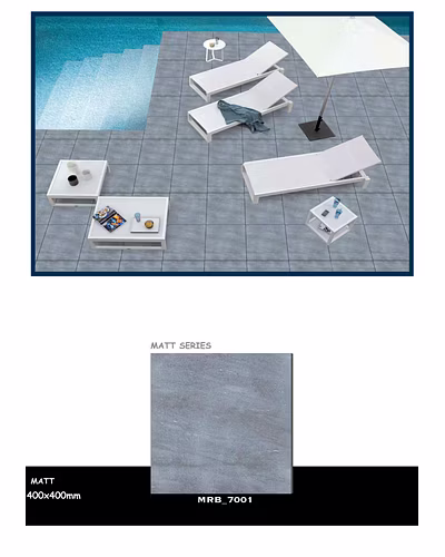 MATT MARBLE SERIES FLOOR TILES 400 X 400MM-12751417