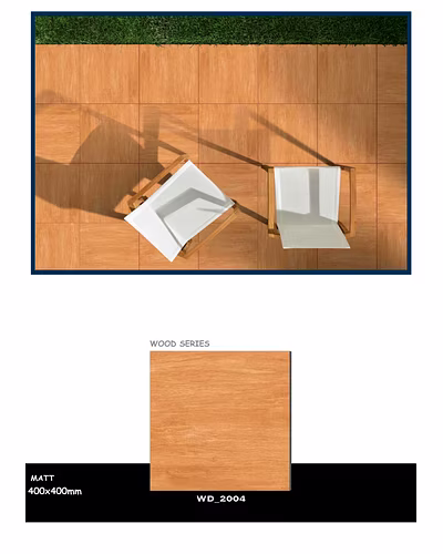 WOOD SERIES VITRIFIED FLOOR TILES 400 X 400MM-1