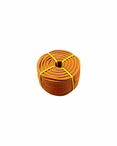 Strands Twisted Brown Recycled Virgin Material PE Rope for Morocco-12751963