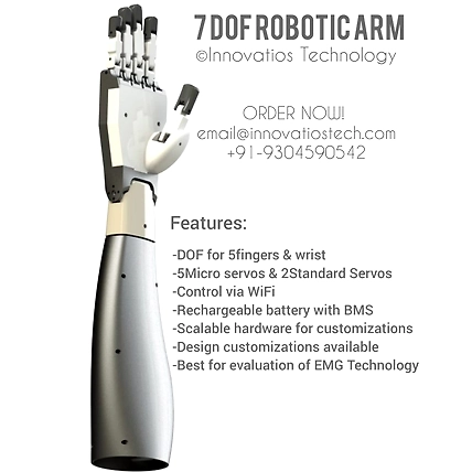 7DOF Robotic ARM-12650043