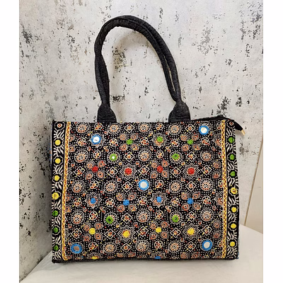 big cotton handbag or shopping bag