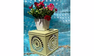 Mud work Jewelry box