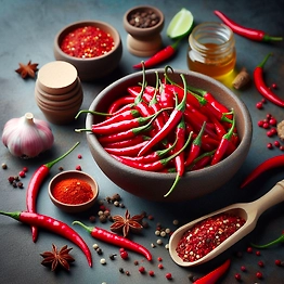 Whole red chili only organic