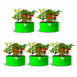 18"x9" hdpe grow bags uv protected ( 250gsm)