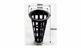 2"X4" NET POTS  HYDROPONICS