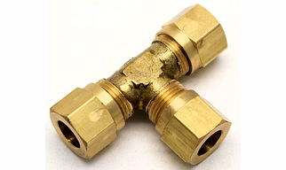 Brass TEE