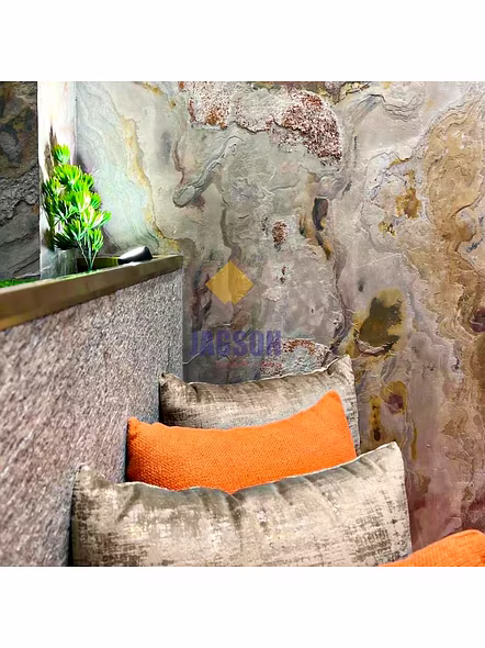 INDIAN AUTUMN FLEXIBLE SLATE VENEER (Spring Autumnus)-61 x 122 cm