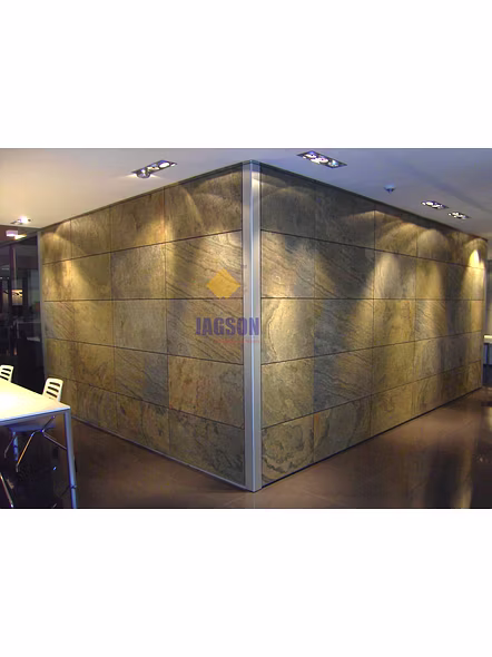 GOLDEN FLEXIBLE SLATE VENEER-122 x 244 cm