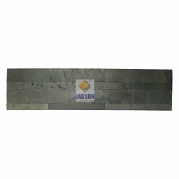 black slate flexible 3d stone veneer (black steel)