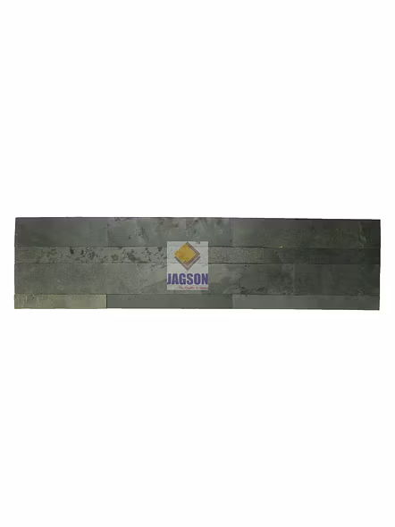 BLACK SLATE FLEXIBLE 3D STONE VENEER (Black Steel)