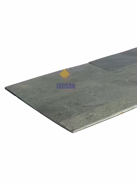 BLACK SLATE FLEXIBLE 3D STONE VENEER (Black Steel)-15 x 60 cm