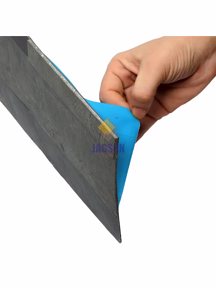 BLACK SLATE FLEXIBLE 3D STONE VENEER (Black Steel)-15 x 60 cm-2