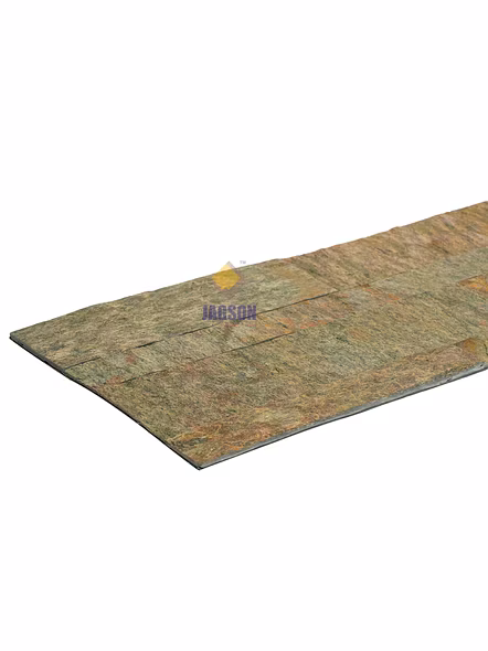GOLDEN GOOSE FLEXIBLE 3D STONE VENEER (Golden Patina)-15 x 60 cm