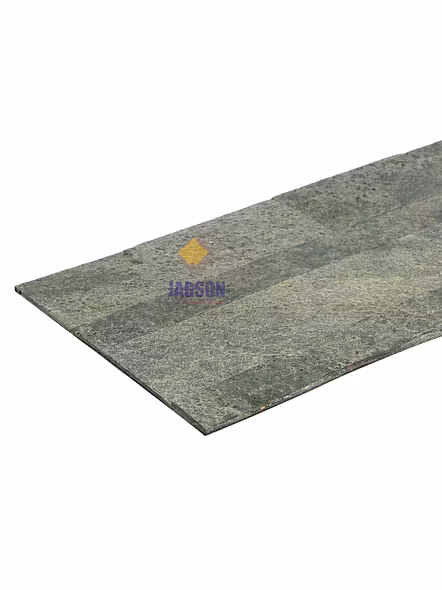 SILVER GREY FLEXIBLE 3D STONE VENEER (Grey Metalic)-15 x 60 cm