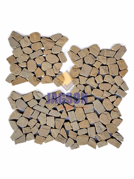 RANDOM TUMBLED MOSAIC PORTLAND BEIGE