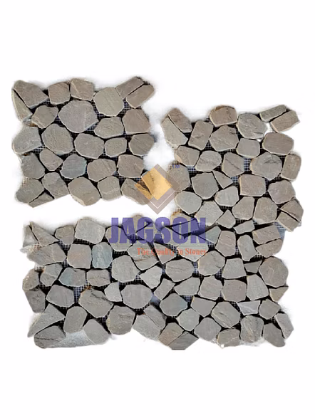RANDOM TUMBLED MOSAIC AUTUMN BROWN