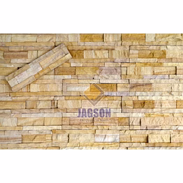 teakwood sandstone splitface stackstone
