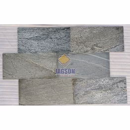 silver shine honed finish slate tiles