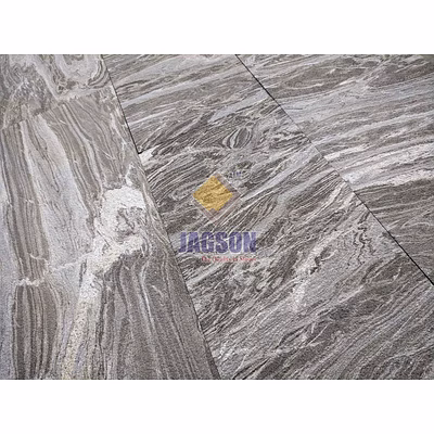 cloudy black driveway paving stone