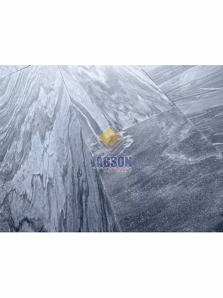 CLOUDY BLACK POLISHED QUARTZITE FLOORING