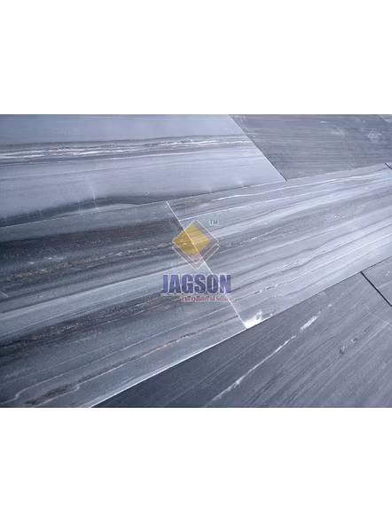 SMOKE GREY LEATHER FINISH FLOOR TILES