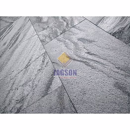 silver grey river wash finish floor tiles