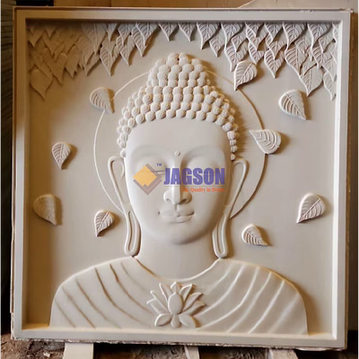 buddha mural