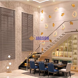 staircase wall mural