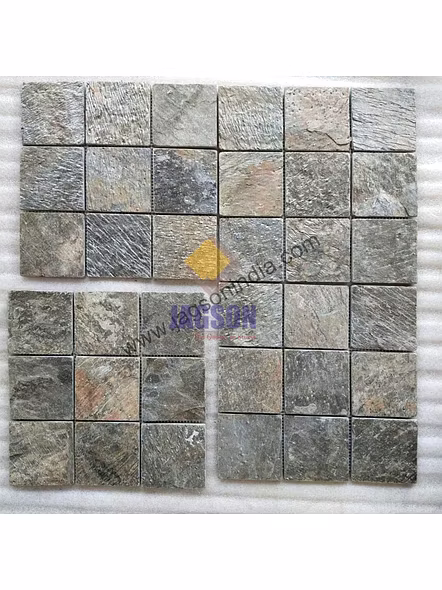 Dazzle Green Quartzite pool Mosaic-12753467