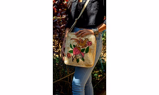 Sling Bag Tree of Life • Beige