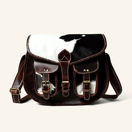 Vintage leather purse for female