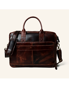 Leather laptop Bag