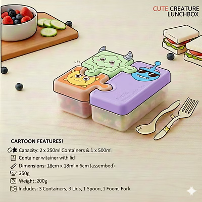puzzle lunch box