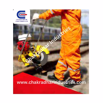 abrasive rail cutting machine
