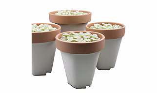 Metal Planter Set with Stand