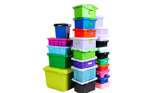 Plastic Household Containers