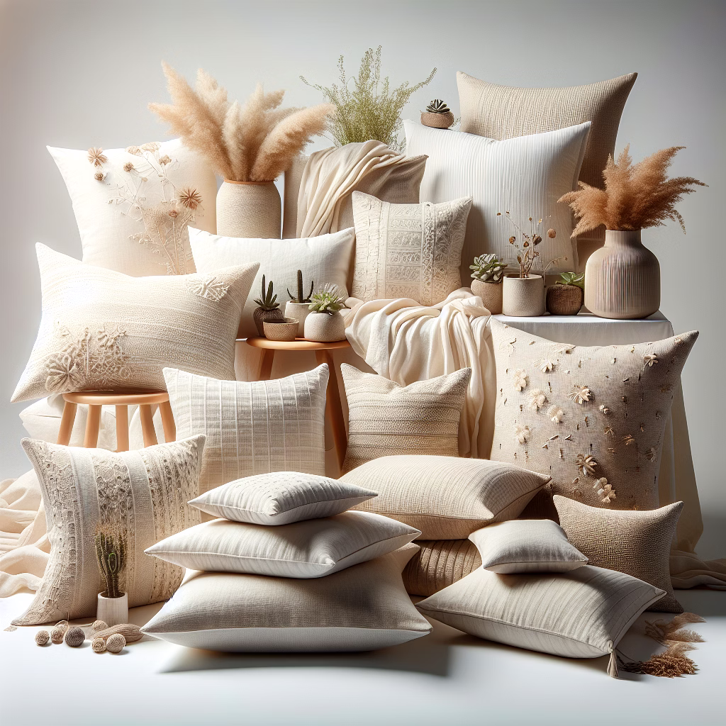 Multisizes Plain Bed Pillow image 1