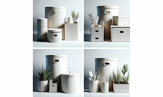 Plastic Storage Containers Set