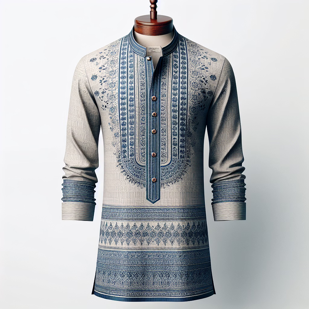 Men's Cotton Kurta image 1
